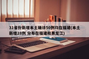 31省份新增本土确诊50例均在福建(本土新增28例 分布在福建和黑龙江)